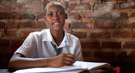 Keeping girls in school, Uganda