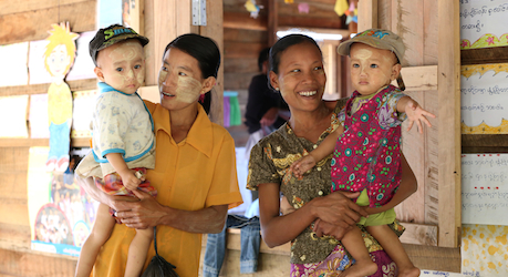 Giving children a better start to life in Myanmar