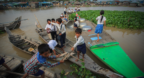 Early Childhood Care for Floating Villages in Cambodia