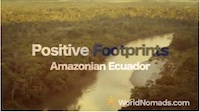 Positive Footprints Amazonian Ecuador  video