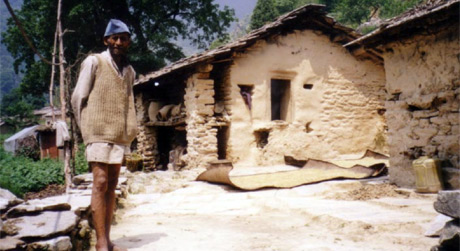 Solar lighting for Jatoli village, Kumaon Himalaya