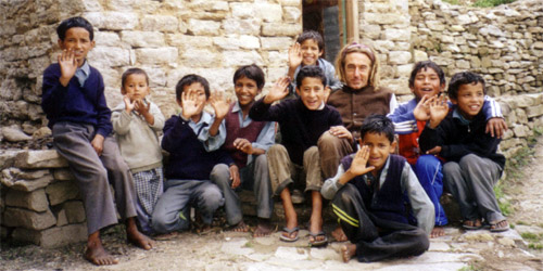 Educational Supplies for Kumaon village schools, Himalaya