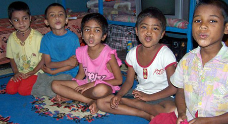 Orphan health checks, Pokhara