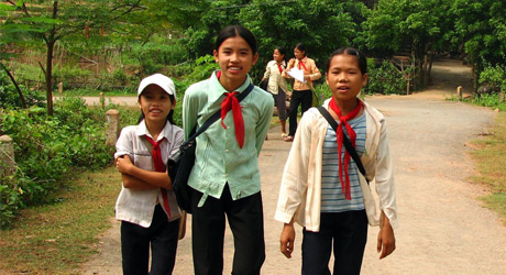 School equipment, Xom Van Village Primary 