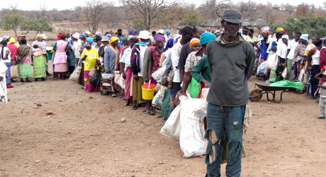 Distribute food to vulnerable families