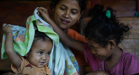 Supporting front line health volunteers in remote Indonesia